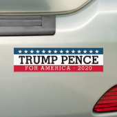 Autocollant De Voiture Donald Trump Mike Pence - Conception traditionnell (En voiture)