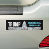 Autocollant De Voiture Donald Trump pour le président (En voiture)