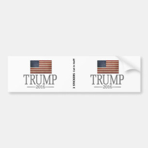 Autocollant De Voiture Donald Trump - président 2016