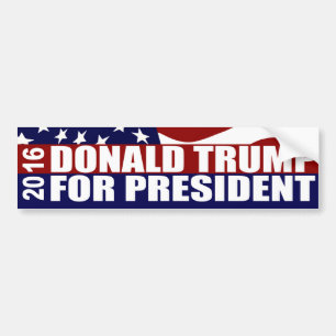 Autocollant De Voiture DONALD TRUMP Président 2016