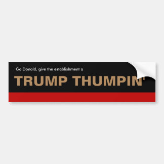 Autocollant De Voiture Donald Trump "Trump Thumpin'"