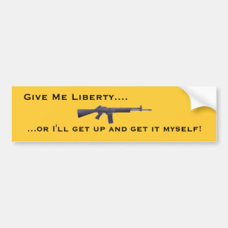 Autocollant De Voiture Donnez-moi la liberté