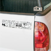 Autocollant De Voiture DONT STRESS MEOWT Funny Cats (Sur camion)