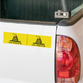 Autocollant De Voiture Dont Tread on Me - Drapeau de Gadsden (Sur camion)