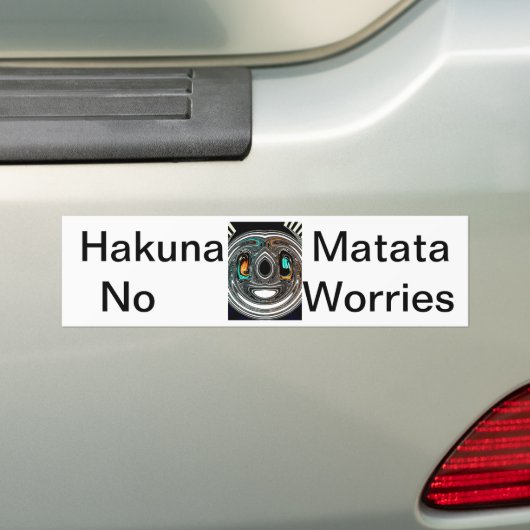 Autocollant De Voiture Doodle ethnique africain Zebra texturé Art Imprime (En voiture)