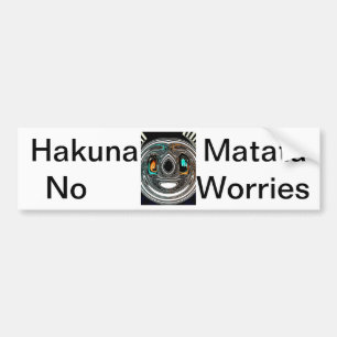 Autocollant De Voiture Doodle ethnique africain Zebra texturé Art Imprime