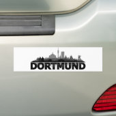Autocollant De Voiture Dortmund City Skyline (En voiture)