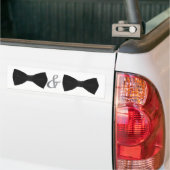 Autocollant De Voiture doubles bowties (Sur camion)