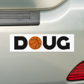 Autocollant De Voiture Doug Basketball (En voiture)