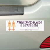 Autocollant De Voiture Douleur fibro dans ? Adhésif pour pare-chocs (En voiture)