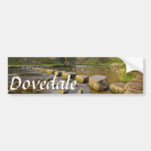 Autocollant De Voiture Dovedale, photo maximale de souvenir de secteur de