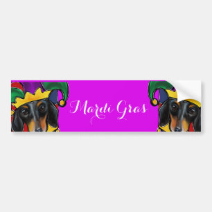 AUTOCOLLANT DE VOITURE DOXIE  MARDI GRAS