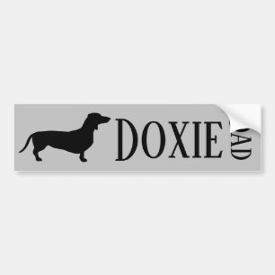 Autocollant De Voiture Doxie Papa
