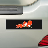 Autocollant De Voiture Dragon rouge (En voiture)