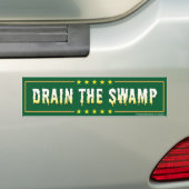 Autocollant De Voiture DRAIN SWAMP Stop Bad bureaucrates & politiciens (En voiture)