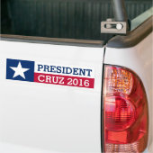 Autocollant De Voiture Drapeau 2016 du Texas d'élection du Président Ted (Sur camion)