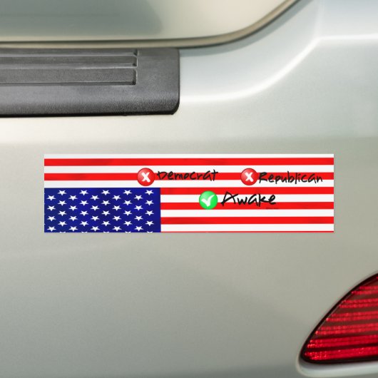 Autocollant De Voiture Drapeau à l'envers d'adhésif pour pare-chocs (En voiture)