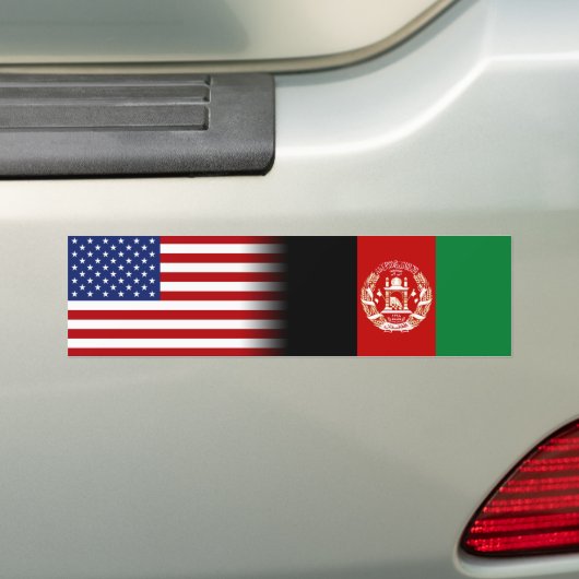 Autocollant De Voiture Drapeau Afghanistan américain (En voiture)