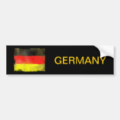 Autocollant De Voiture Drapeau Allemagne (Devant)