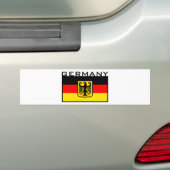 Autocollant De Voiture Drapeau allemand (En voiture)