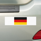 Autocollant De Voiture Drapeau allemand (En voiture)