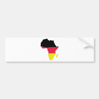 Autocollant De Voiture drapeau allemand de l' icône africaine
