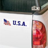 Autocollant De Voiture Drapeau américain (Sur camion)