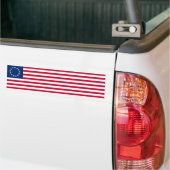 Autocollant De Voiture Drapeau américain Betsy Ross (Sur camion)