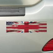 Autocollant De Voiture Drapeau américain britannique de la peinture | de (En voiture)