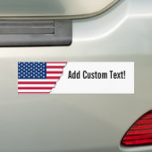 Autocollant De Voiture Drapeau américain classique (En voiture)