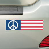 Autocollant De Voiture Drapeau américain de paix (En voiture)