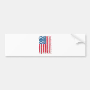 Autocollant De Voiture Drapeau Américain Patriotique Pour Hommes Femmes E