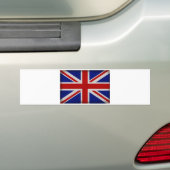 Autocollant De Voiture Drapeau Anglais d'Angleterre texturé (En voiture)