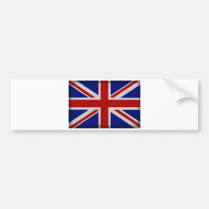 Autocollant De Voiture Drapeau Anglais d'Angleterre texturé