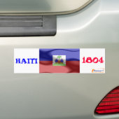 Autocollant De Voiture drapeau, anmwey, HAÏTI, 1804 (En voiture)