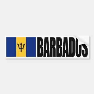 Autocollant De Voiture Drapeau Barbade