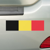 Autocollant De Voiture Drapeau belge (En voiture)