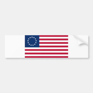 Autocollant De Voiture Drapeau Betsy Ross