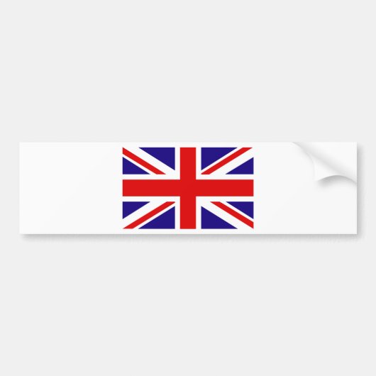 Autocollant De Voiture Drapeau BRITANNIQUE (Devant)