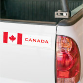 AUTOCOLLANT DE VOITURE DRAPEAU CANADIEN (Sur camion)