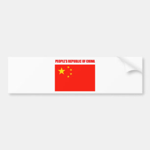 Autocollant De Voiture Drapeau Chine haute qualité
