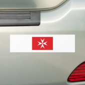Autocollant De Voiture Drapeau civil de Malte (En voiture)