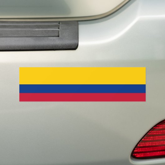 Autocollant De Voiture Drapeau Colombie (En voiture)
