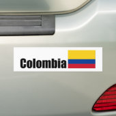 Autocollant De Voiture Drapeau colombien (En voiture)