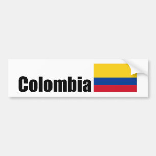 Autocollant De Voiture Drapeau colombien