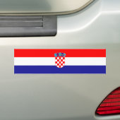 Autocollant De Voiture Drapeau croate (En voiture)