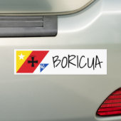 Autocollant De Voiture Drapeau d'Aguada, Porto Rico (En voiture)