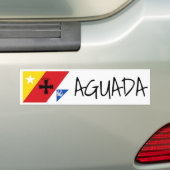 Autocollant De Voiture Drapeau d'Aguada, Porto Rico (En voiture)