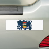 Autocollant De Voiture Drapeau d'Alberta (En voiture)