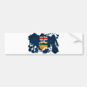 Autocollant De Voiture Drapeau d'Alberta